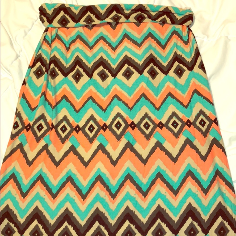 Beautiful Patterned Maxi Skirt from Rue 21!